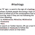 What are hashtags?