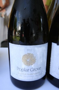 Wine 2 is from Poplar Grove (BC)